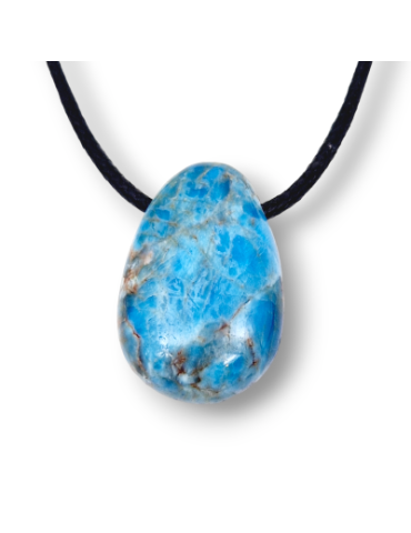 Blue Apatite pierced pendants lot x5