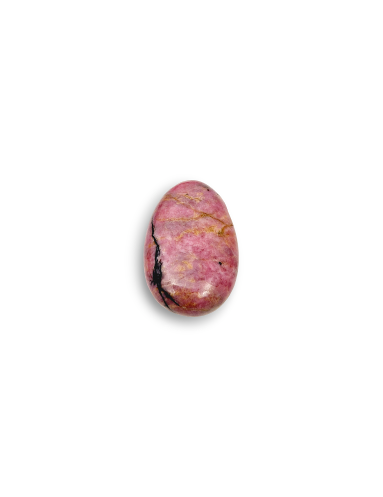 Pierced pendants Rhodonite Africa set x5