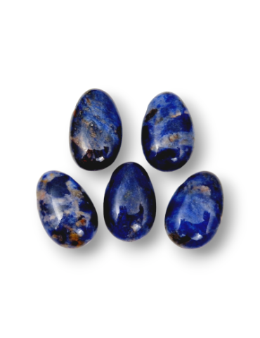 Ciondoli forati in Sodalite lotto x5