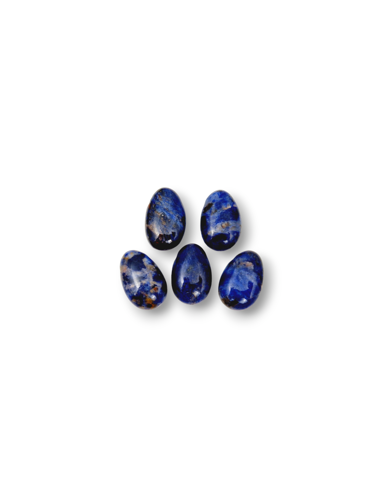 Ciondoli forati in Sodalite lotto x5