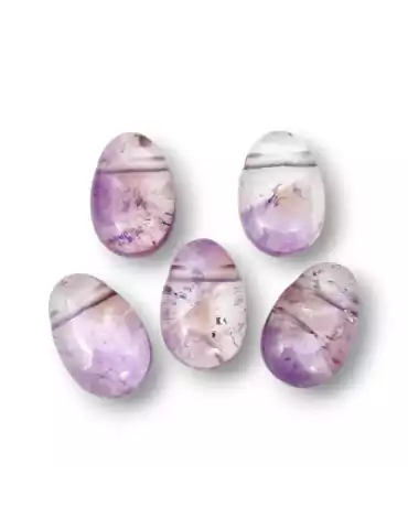 Pierced Ametrine pendants set x5