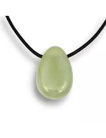 Pendentifs percés travers Jade de Chine lot x5