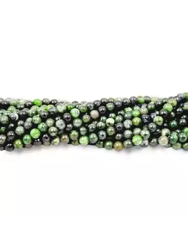 Diopside thread beads A