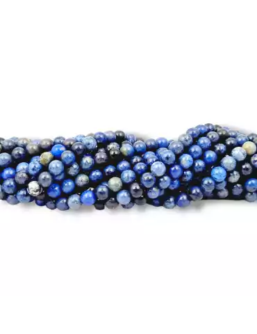 AA dumortierite bead thread