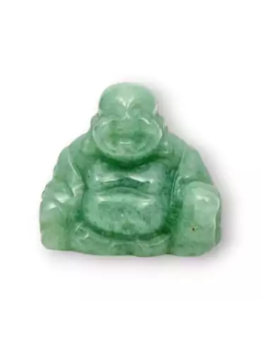 Bouddha sculpté en Aventurine verte