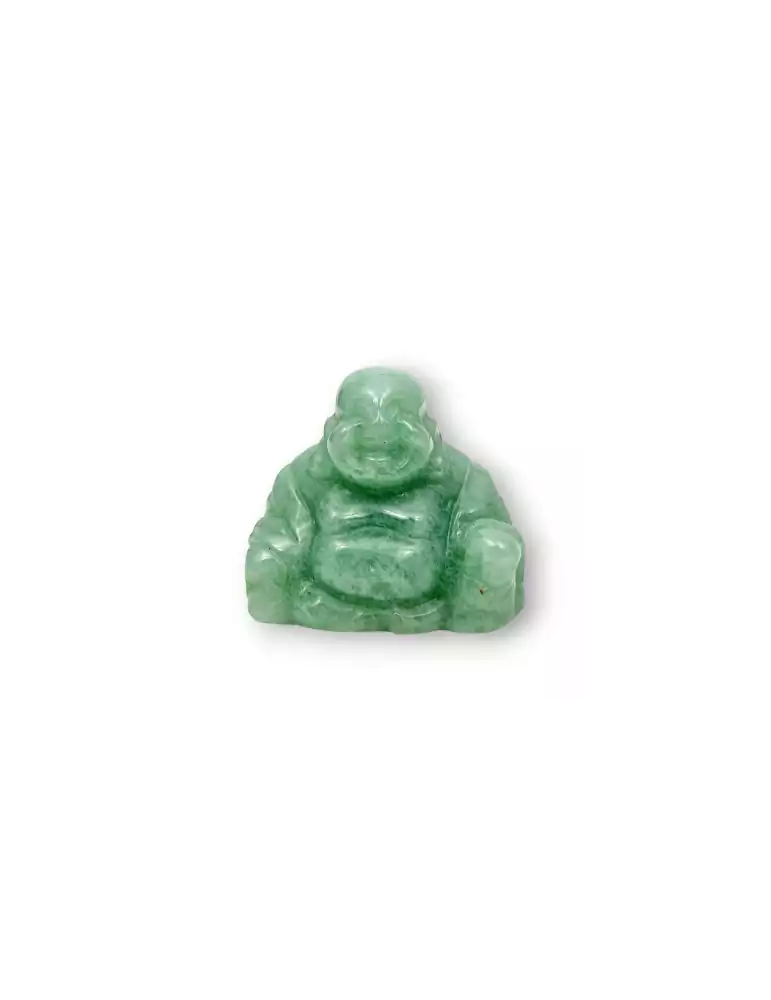 Buddha sculpted in Green Aventurine