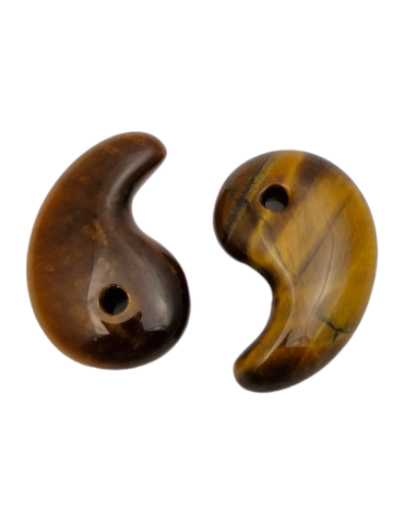 Taijitu-hanger Tijgeroog 2,5 cm