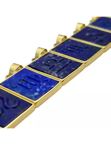 Astrologisches Zeichen Anhänger Lapis Lazuli (12 Stück)