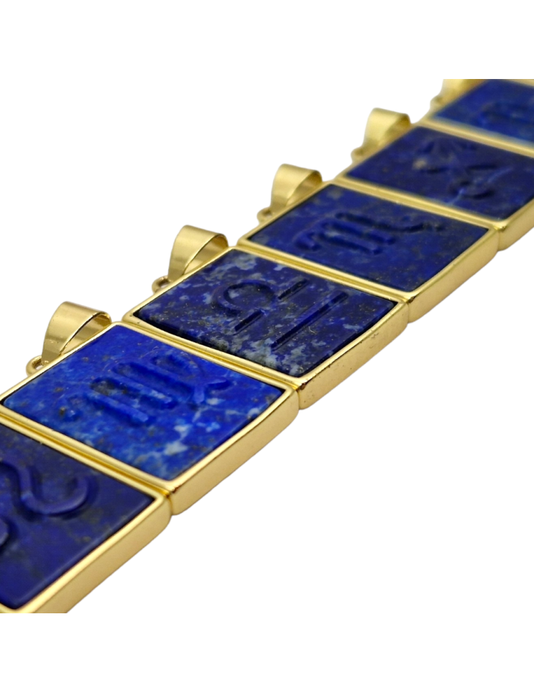 Astrologisches Zeichen Anhänger Lapis Lazuli (12 Stück)