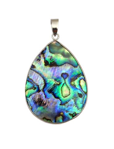 Mother of pearl drop pendant 4.5cm