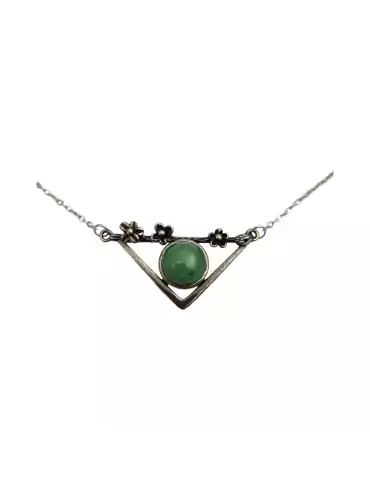 Pendentif triangle Aventurine 3,5cm