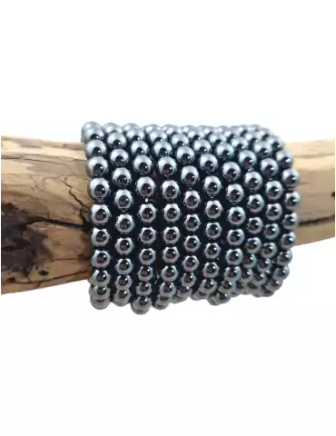 Bracelet hématite perles A