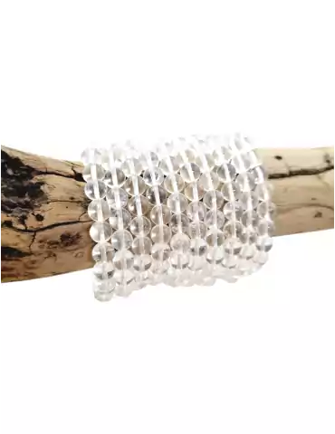 Pulsera de cuarzo cristal AA