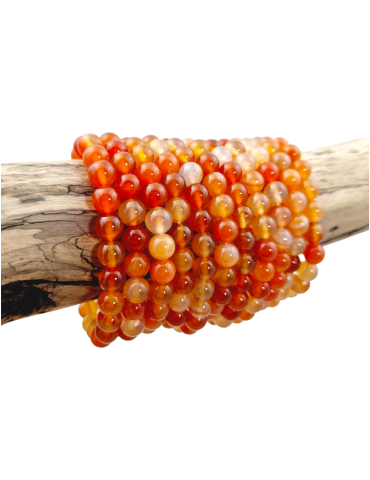 Bracelet cornaline beads A