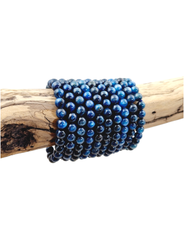 Cyanite bead bracelet A