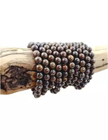 AA Bronzite Bead Bracelet