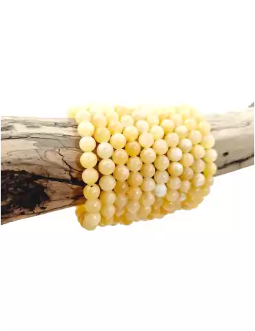 Bracelet calcite jaune...