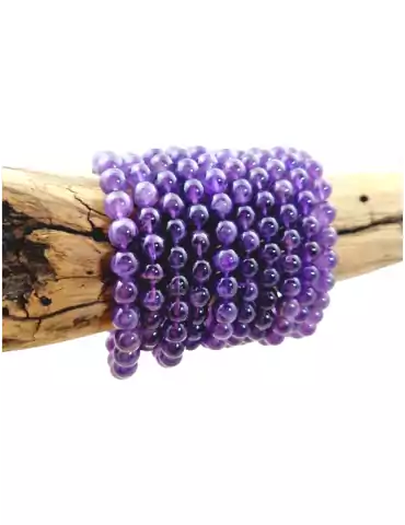 Uruguay Amethyst AA Perlenarmband