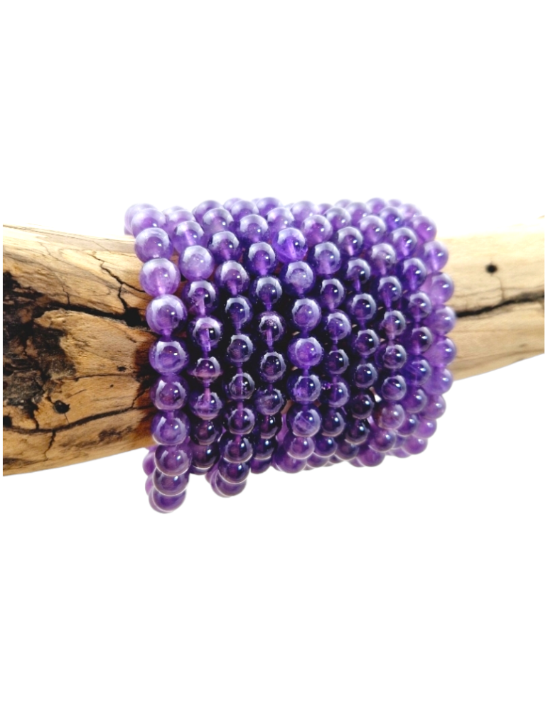 Uruguay Amethyst AA Perlenarmband