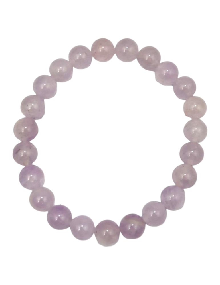 Lavendel Amethyst Perlen Armband A